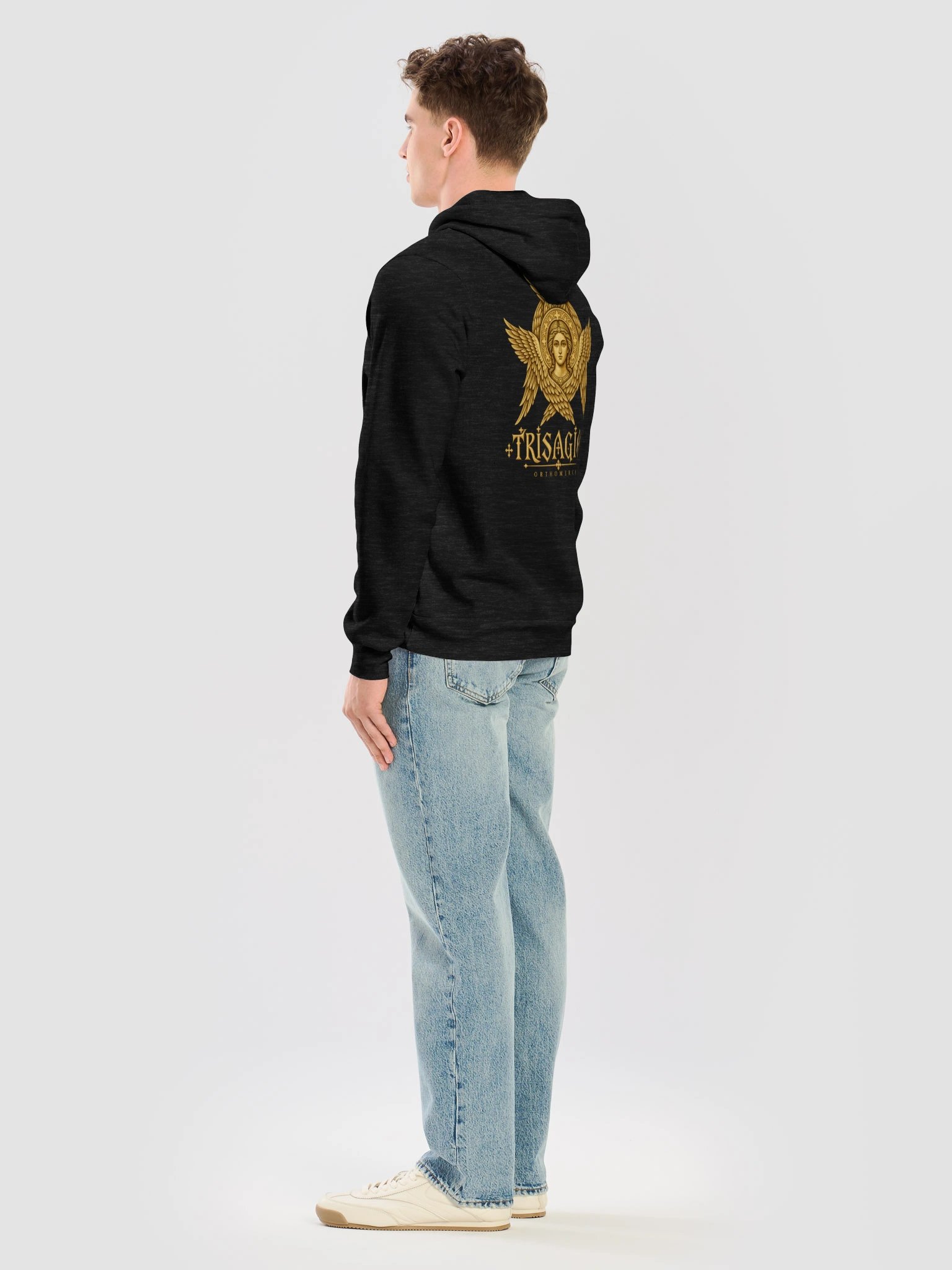 TRISAGION — Six-Winged Seraphim Orthodox Hoodie product image (47)