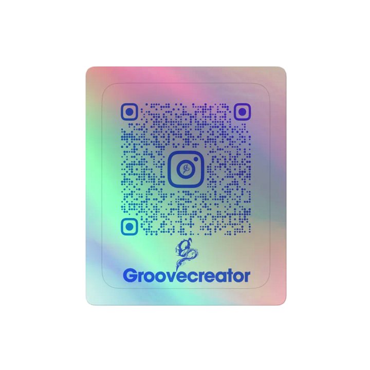 Holographic Groovecreator Stickers product image (2)