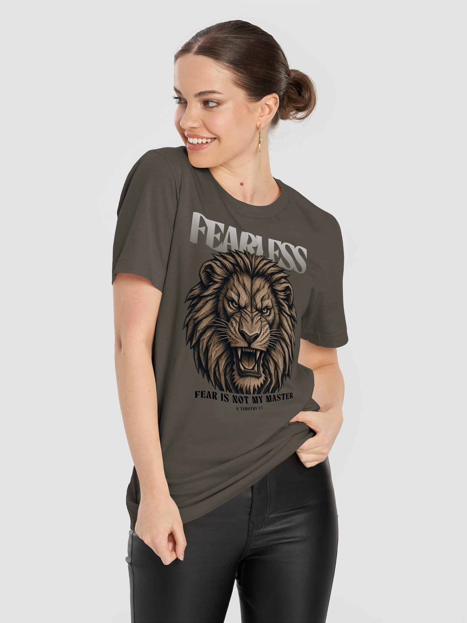 Fear Is Not My Master – Lion Tee product image (113)