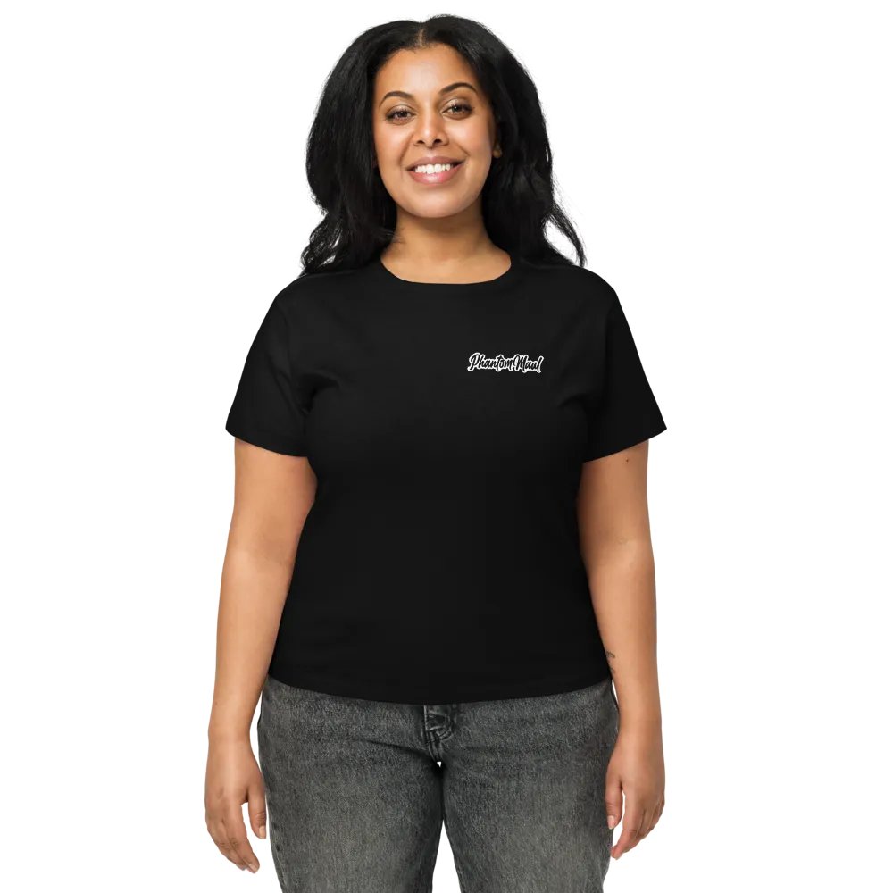 White 'PhantomMaul' High-Waisted Tee product image (2)