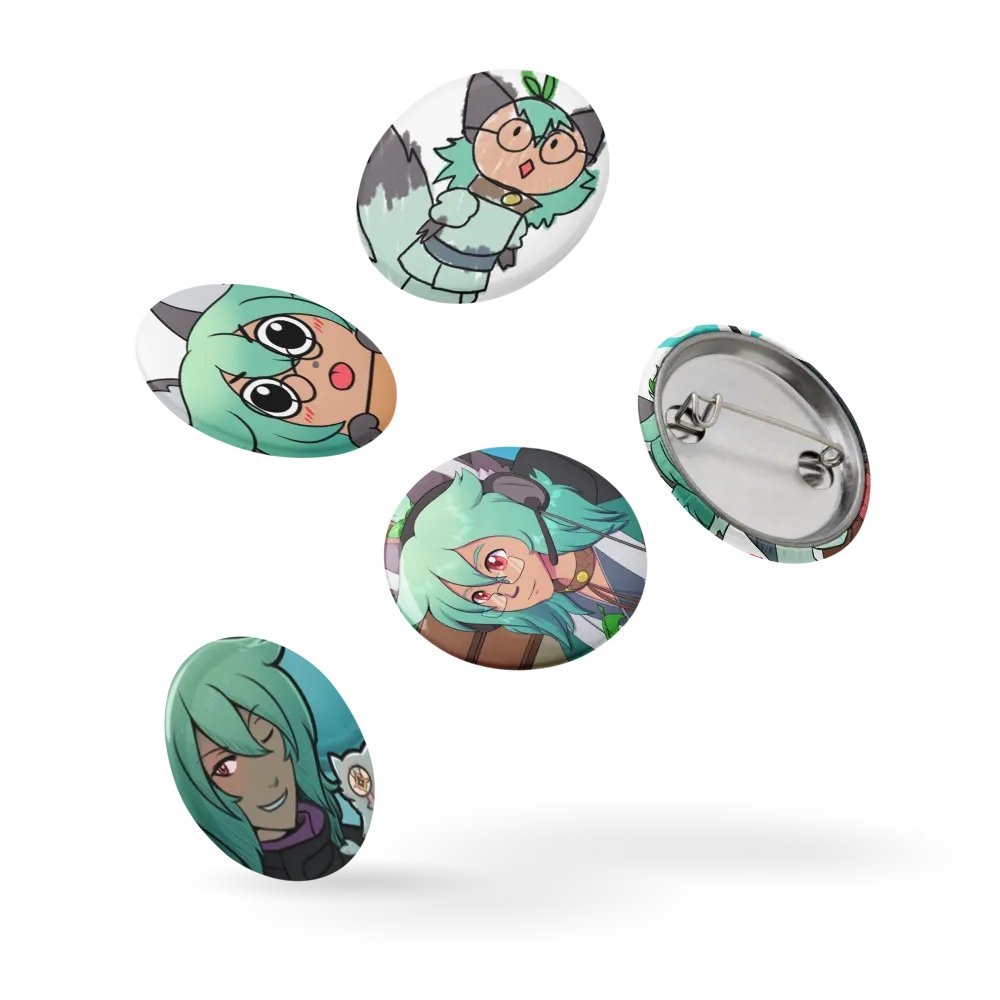 Saito Art Button Pins product image (14)