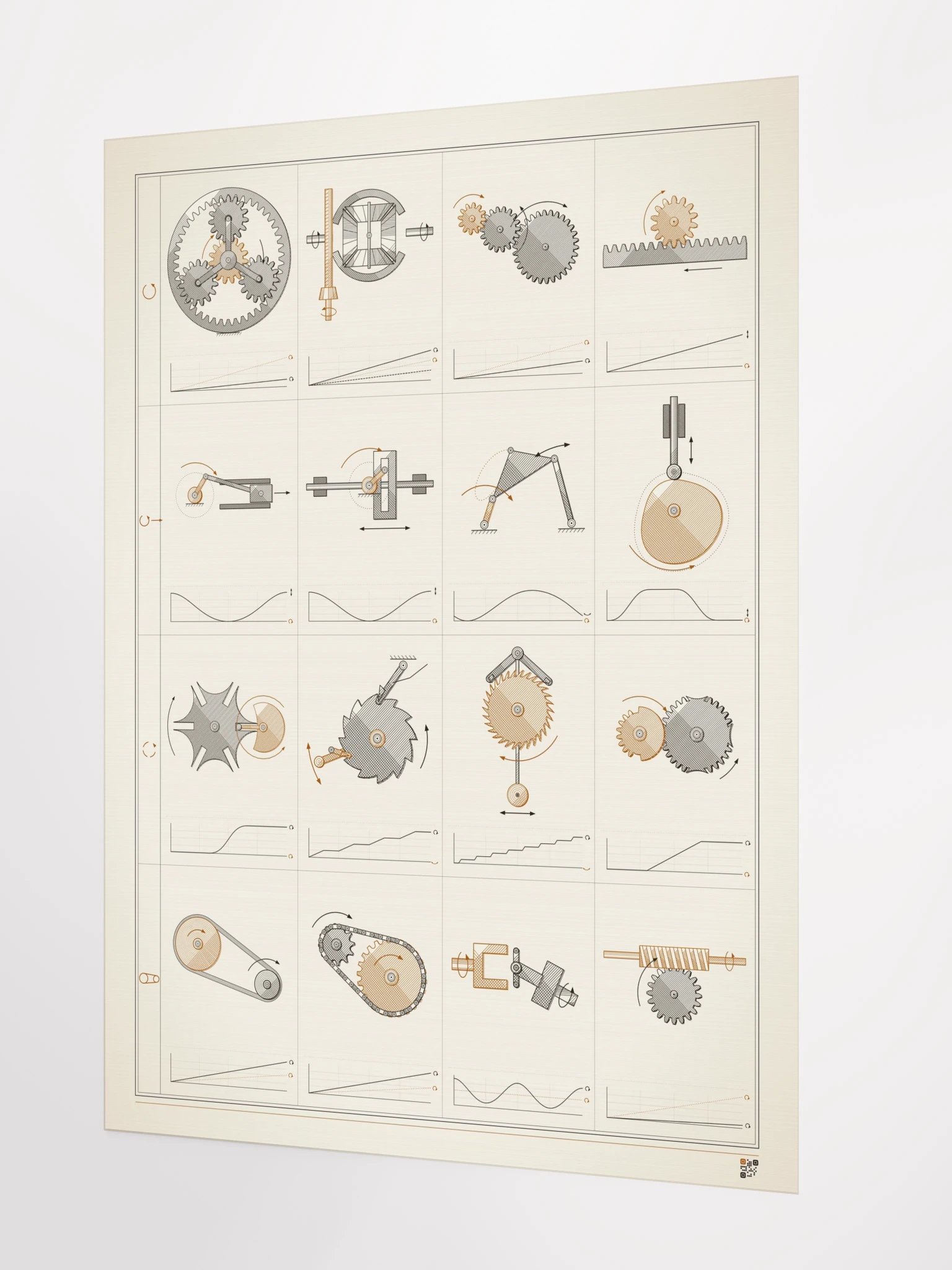 MOTION · 機構図鑑の版画 product image (12)