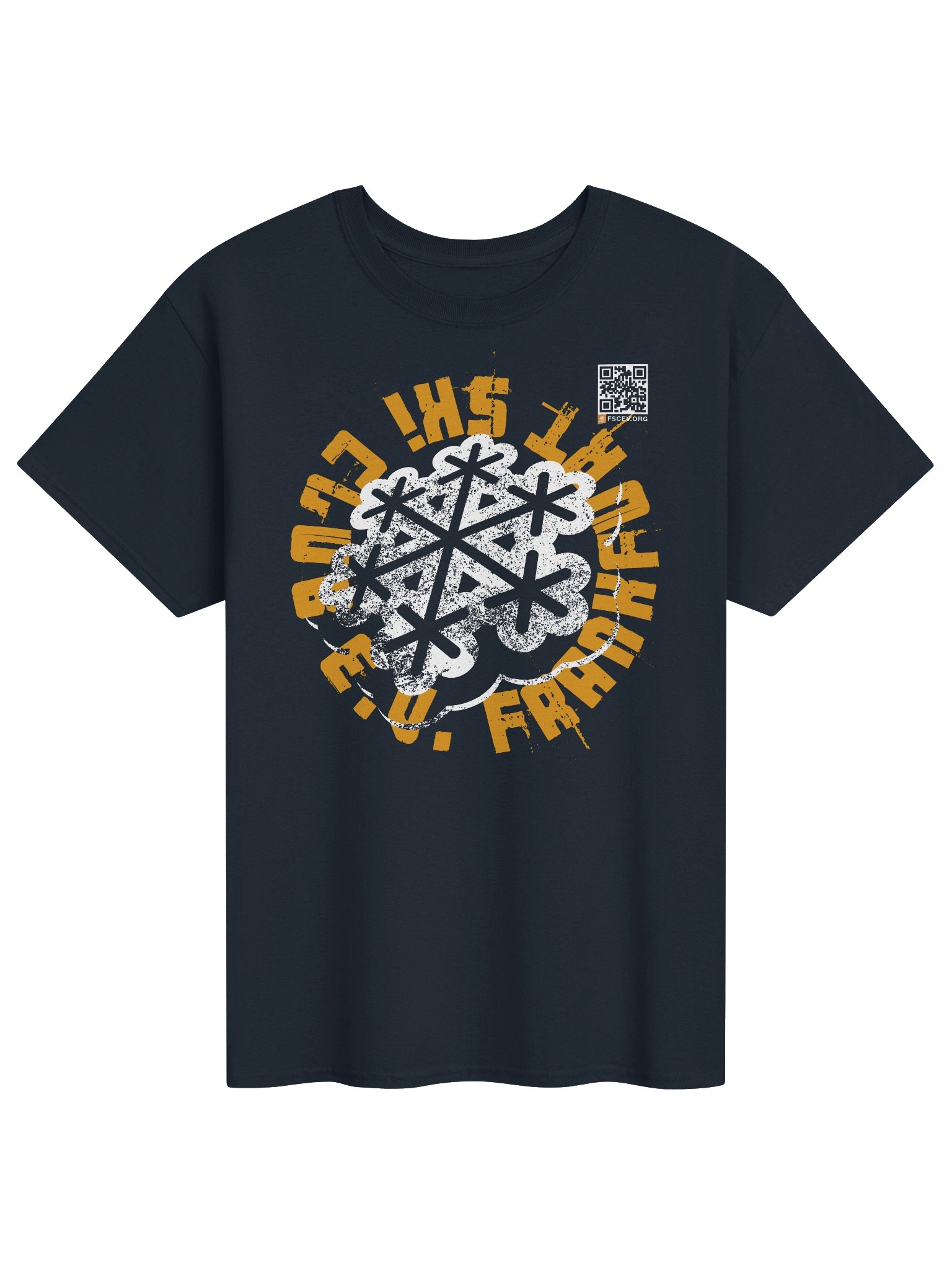 FSC Distressed Flake Tee (front print) product image (5)