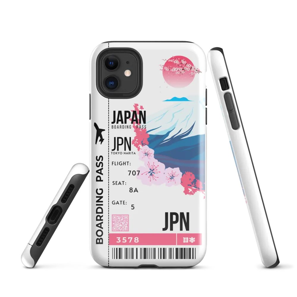 Japan Boarding Pass Case product image (1)