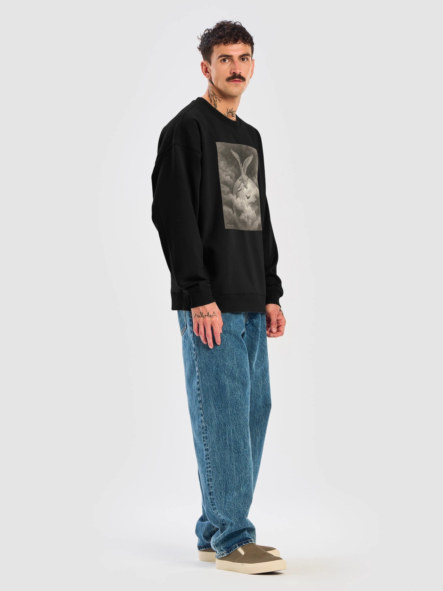 Manna&Iron Lonely Angel Oversized Sweatshirt Organic* product image (7)