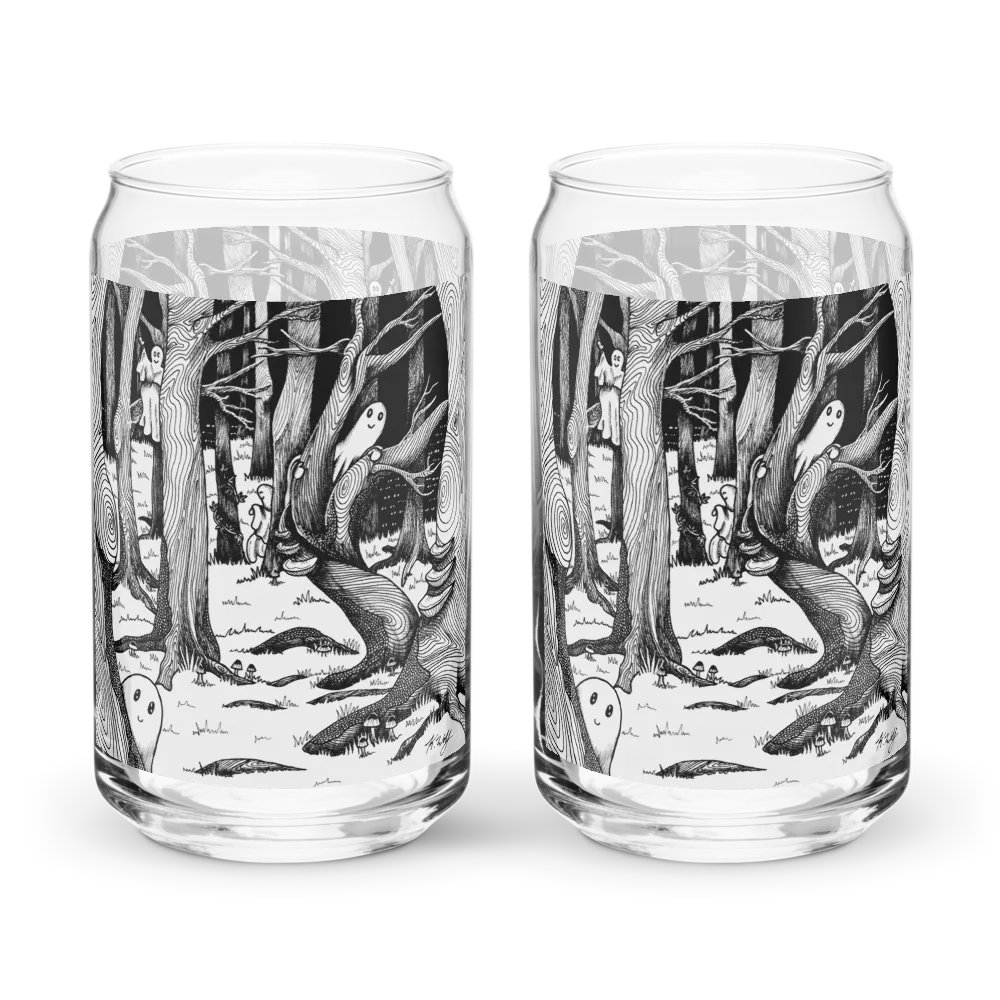 Spooky Hollow can-shaped glass product image (8)