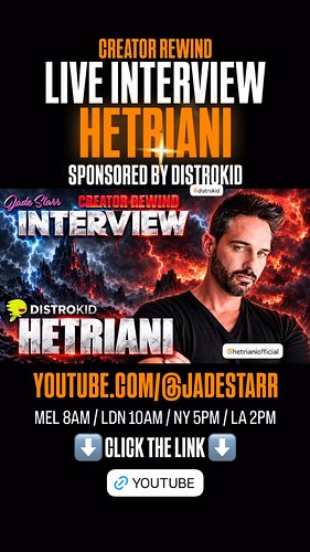 LIVE CREATOR REWIND With HETRIANI | Sponsored by Distrokid