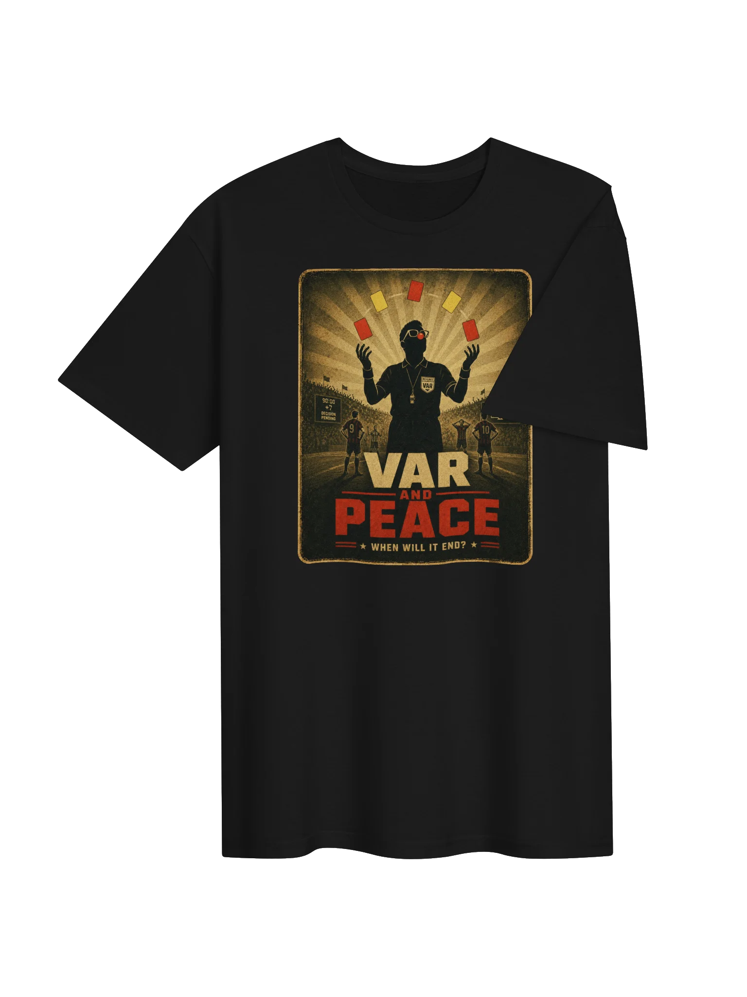 VAR and Peace Soccer Tee product image (4)