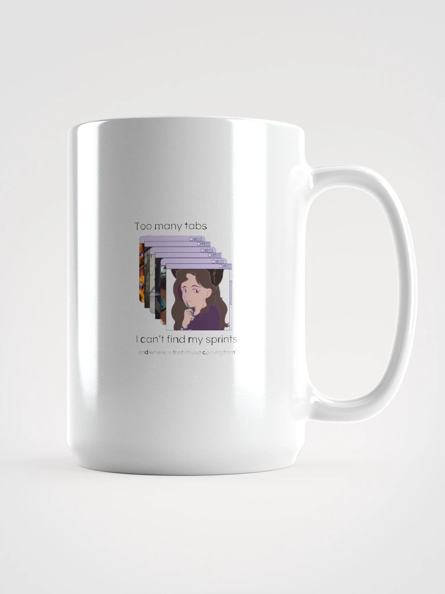 Too many tabs mug product image (1)