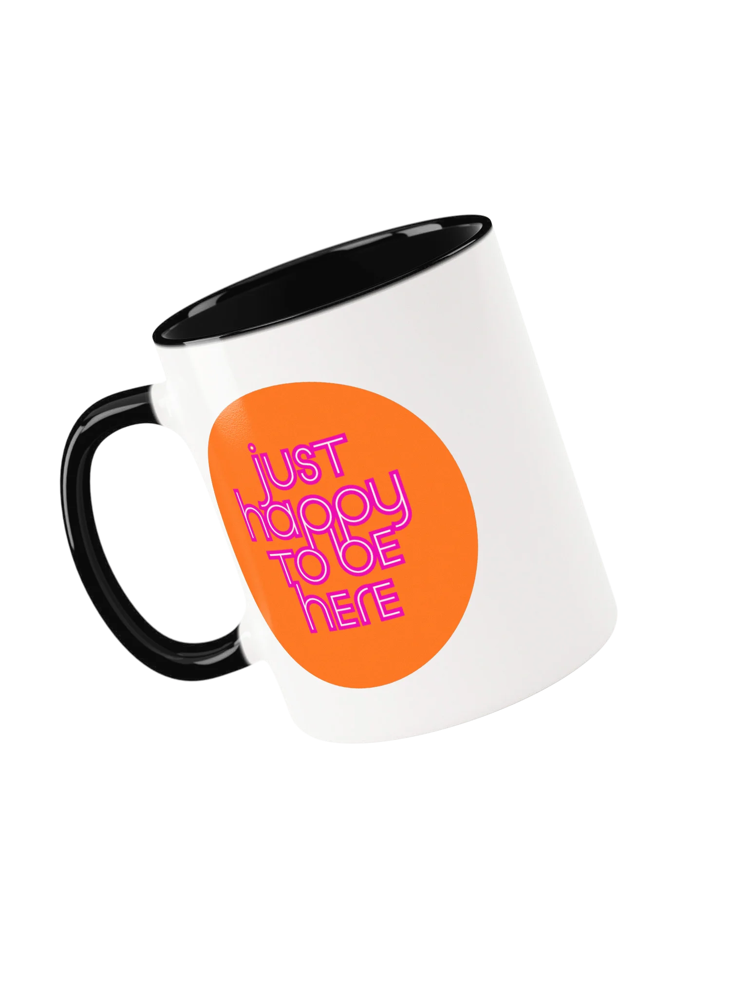 'just happy to be here' mug | two sizes product image (3)