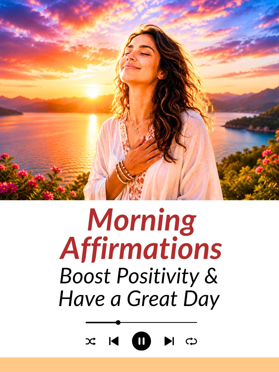 Morning Affirmations for Positive Energy — Have a Great Day | MP3 Download product image (1)