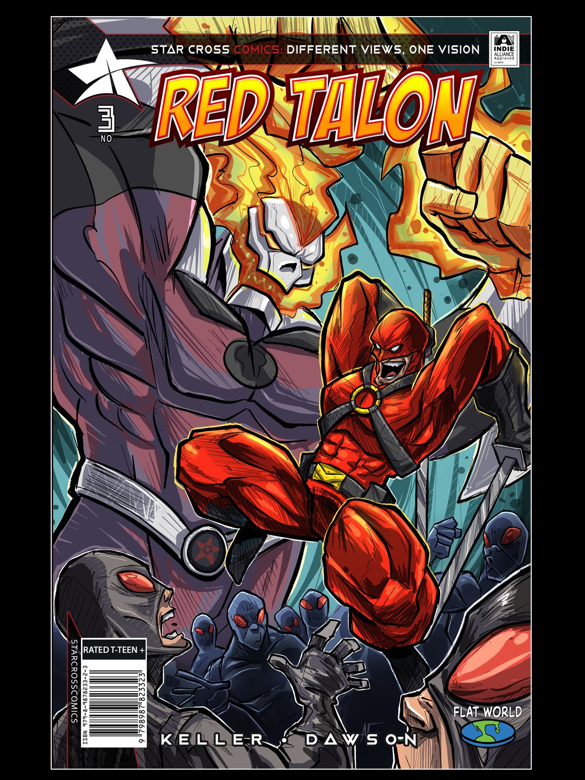Red Talon Comic Book Issue #3 — Official Digital Edition product image (1)