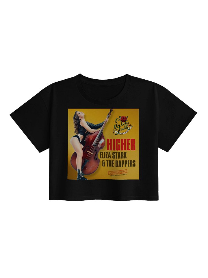 Higher Cropped Tee - Black product image (1)