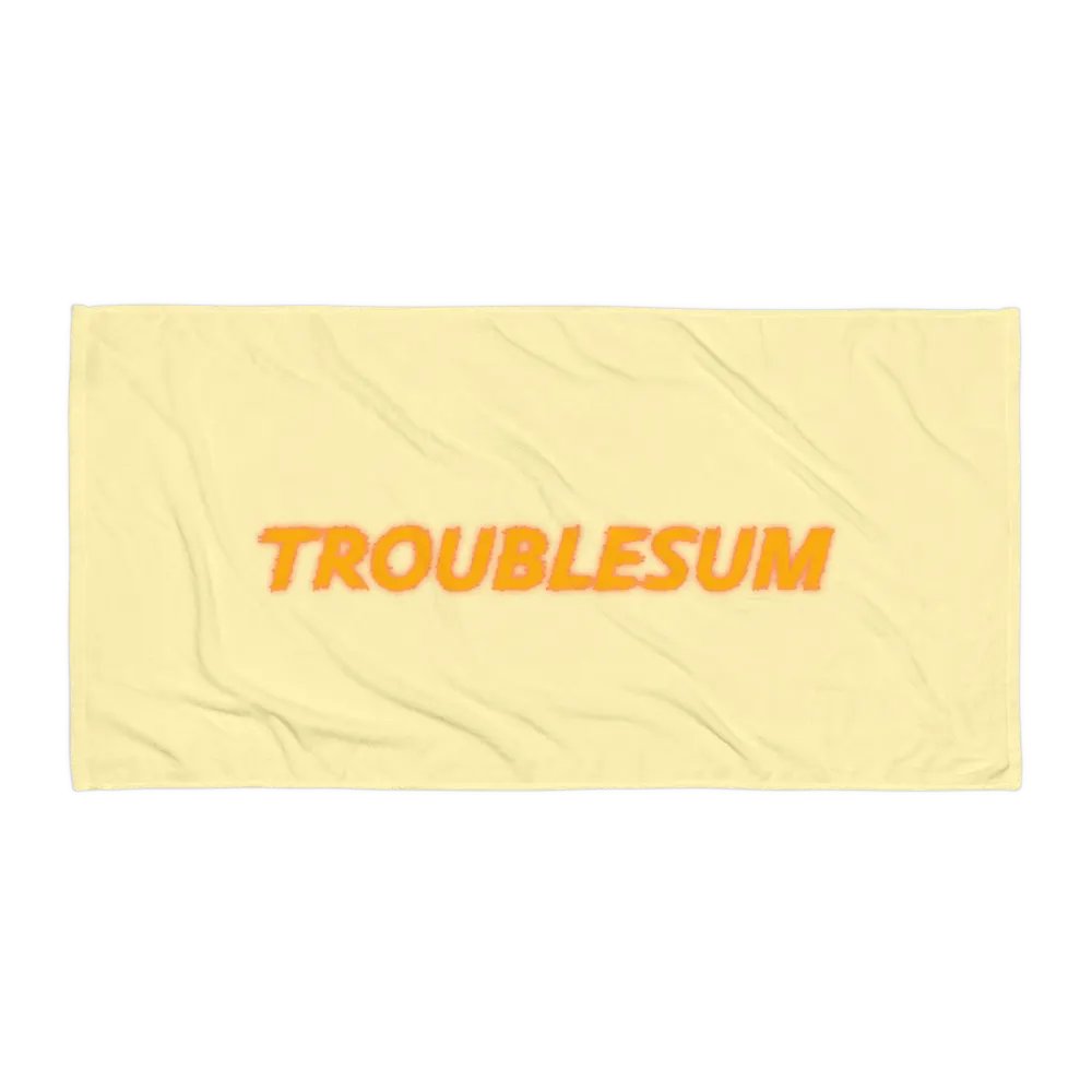 TroubleSum Towel product image (1)