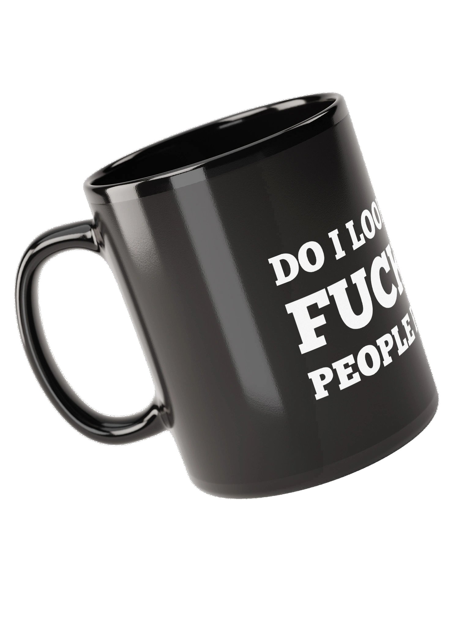 The “People Person” Black Glossy Mug product image (10)