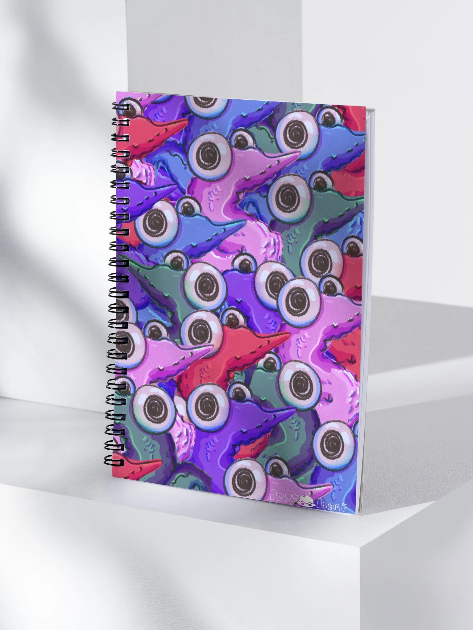 Whimsical Worms Spiral Notebook product image (4)