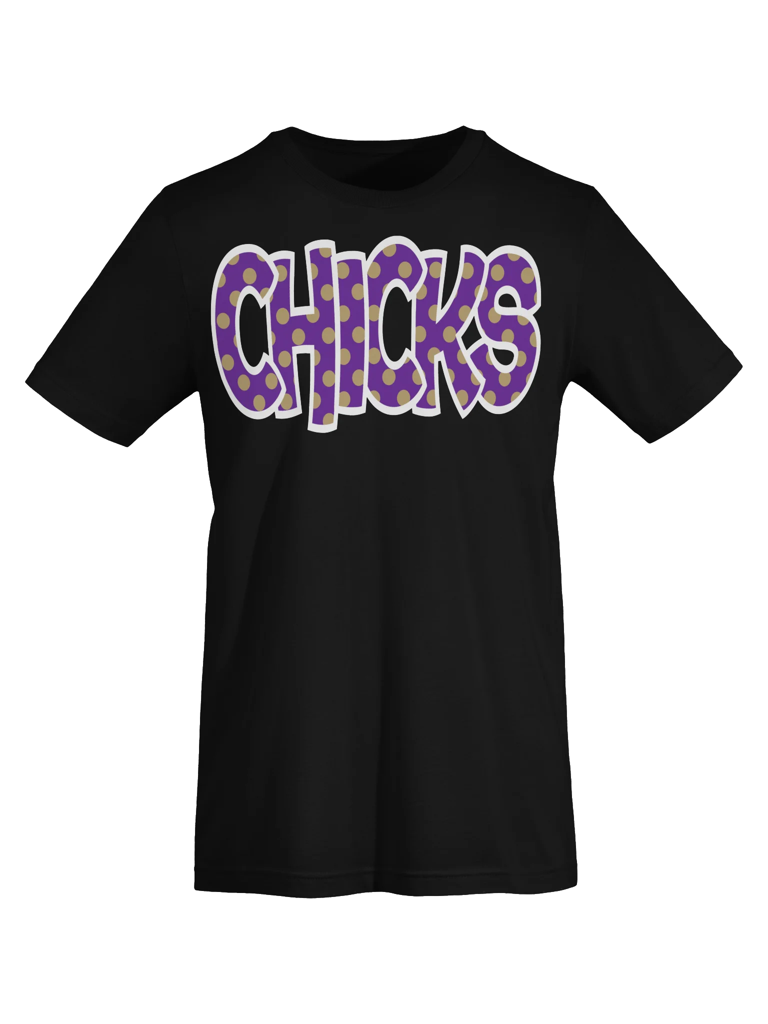 Chickasha Chicks Polka Dot Bella+Canvas T-Shirt product image (34)