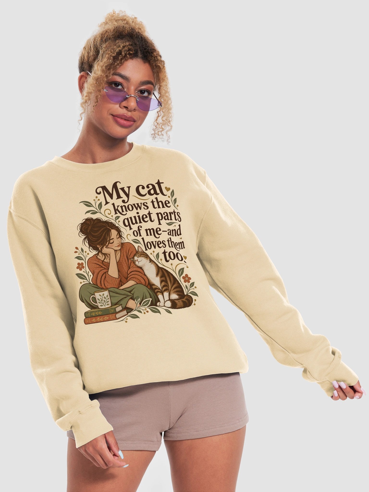 My Cat Knows The Quiet Parts [Sweatshirt] product image (7)