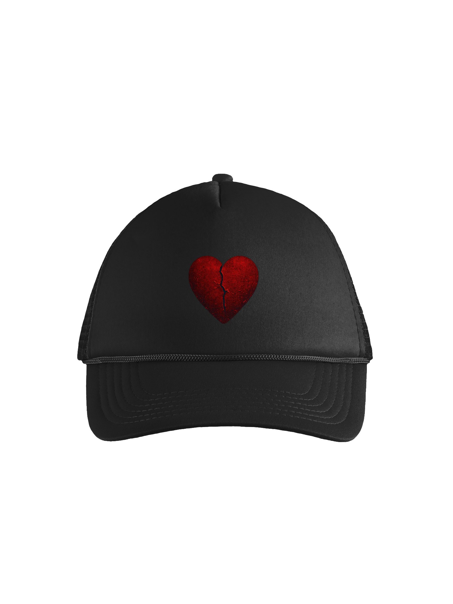 "Heart Bleedin'" Trucker Hat (Broken Heart) product image (4)