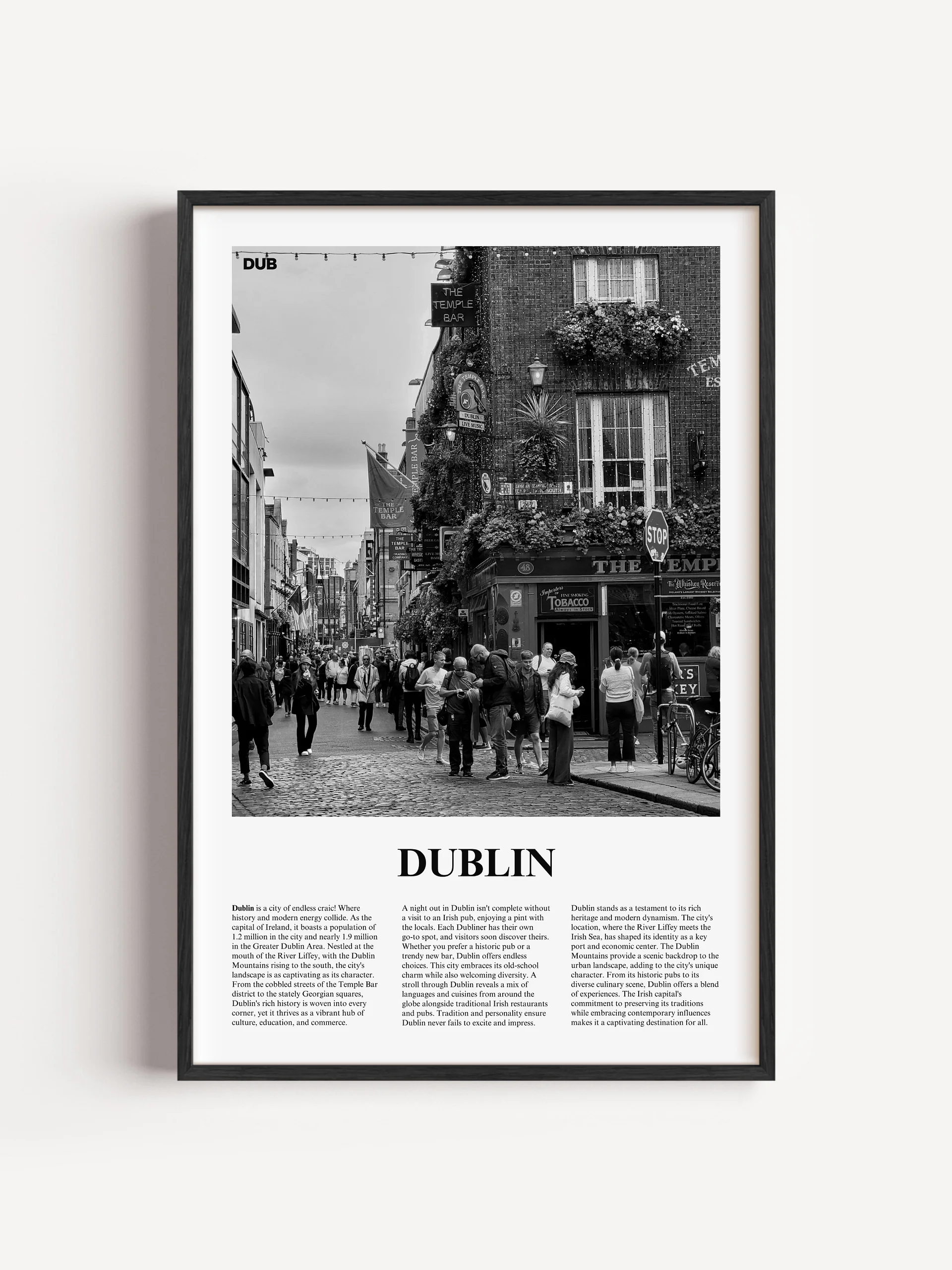 Dublin 01 Newspaper Poster product image (1)