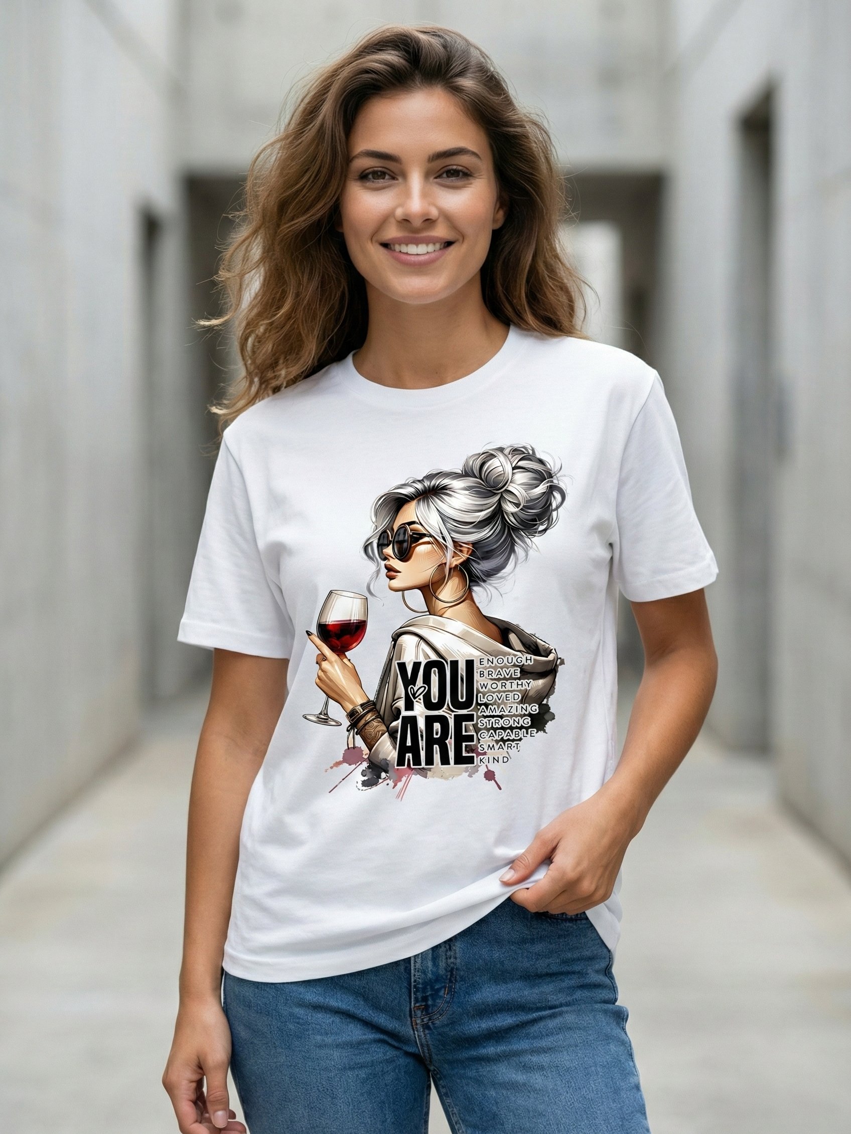 You Are Enough Energy – Premium Women’s T-Shirt product image (4)
