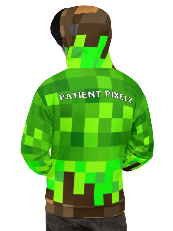 Patient PixelZ P Logo Eco-Friendly Unisex Adult Hoodie (PixelZ My Craft) product image (2)