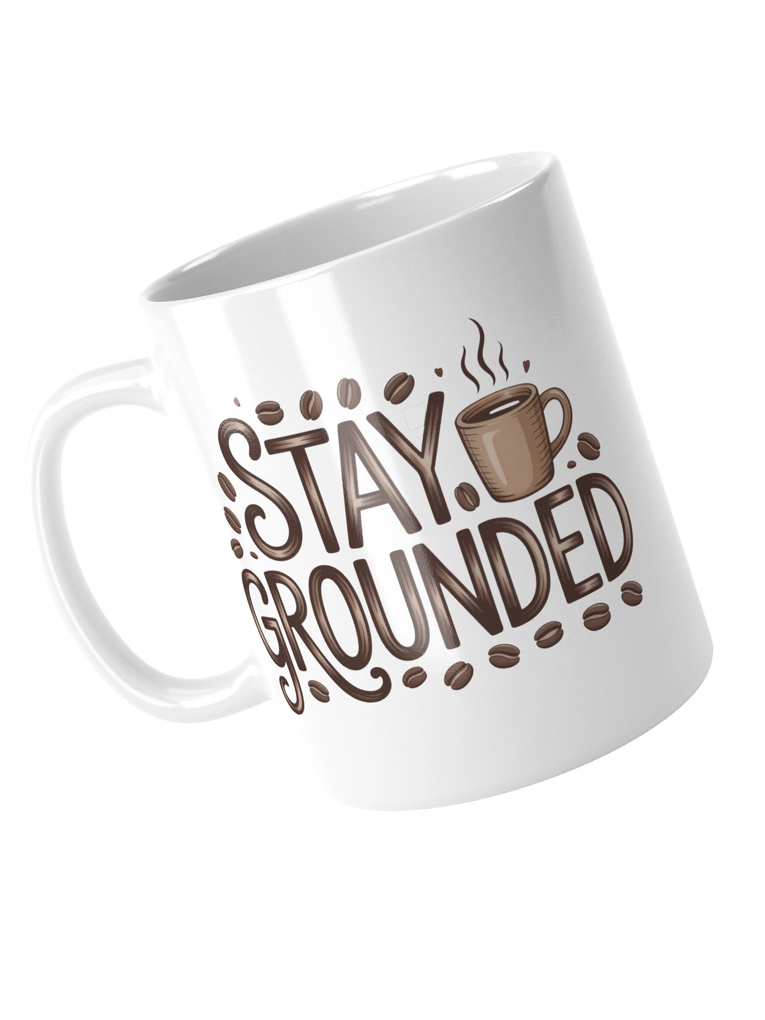 Stay Grounded Coffee Mug – Motivational Mug for Coffee Lovers product image (5)