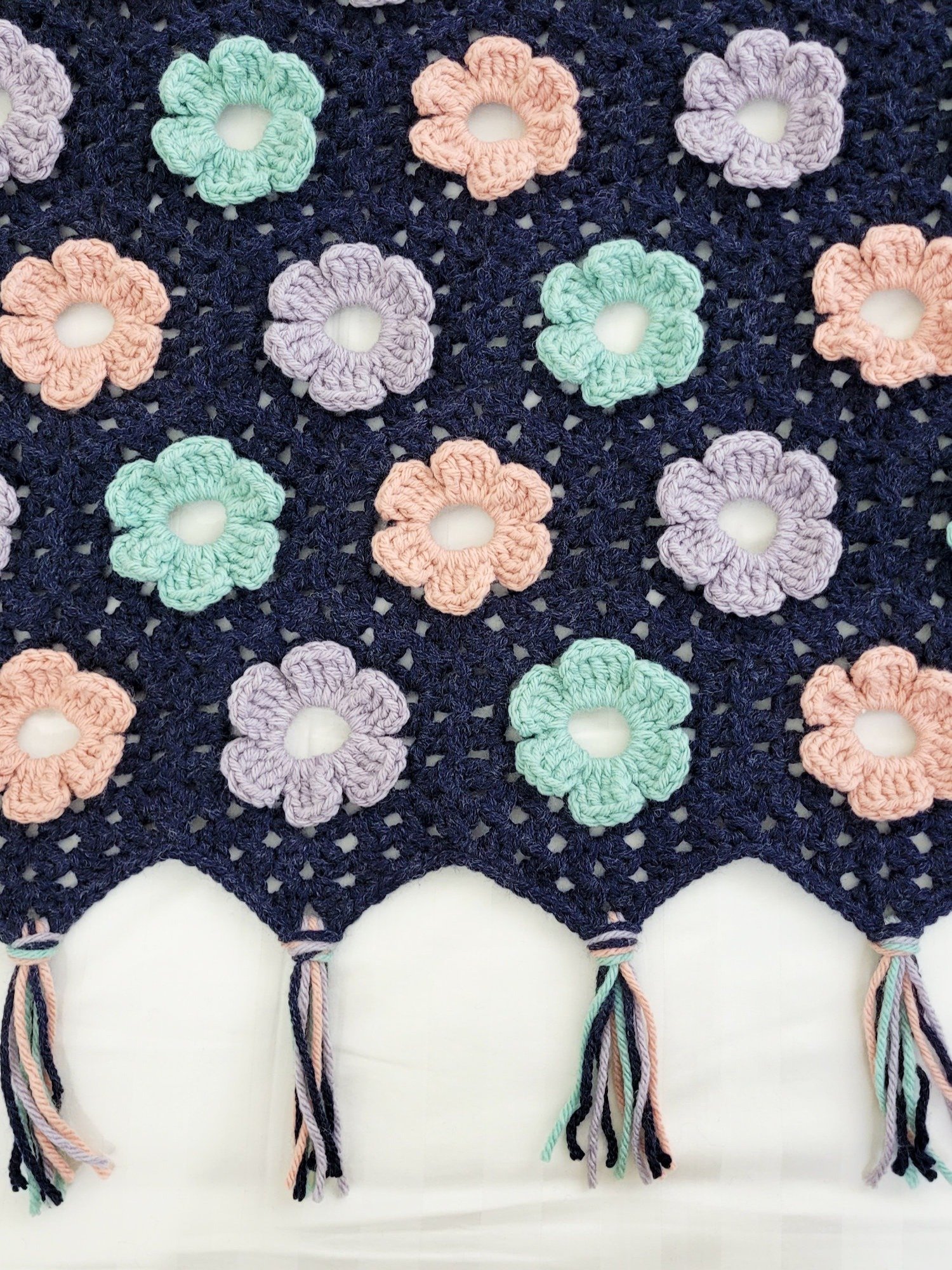 Moonlit Petals Blanket Crochet Pattern product image (7)