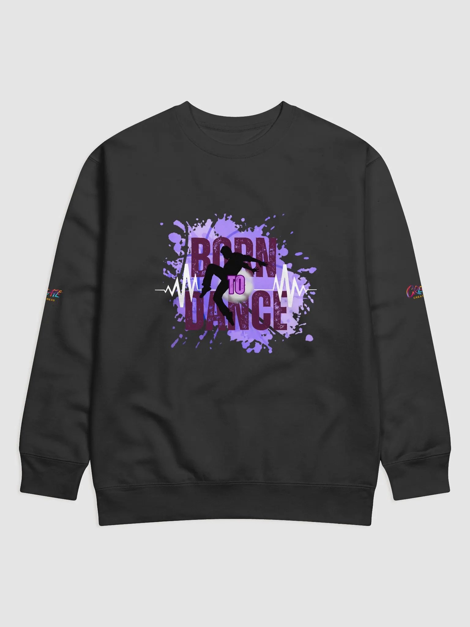 Born to Dance His Silhouette Premium Sweatshirt product image (1)