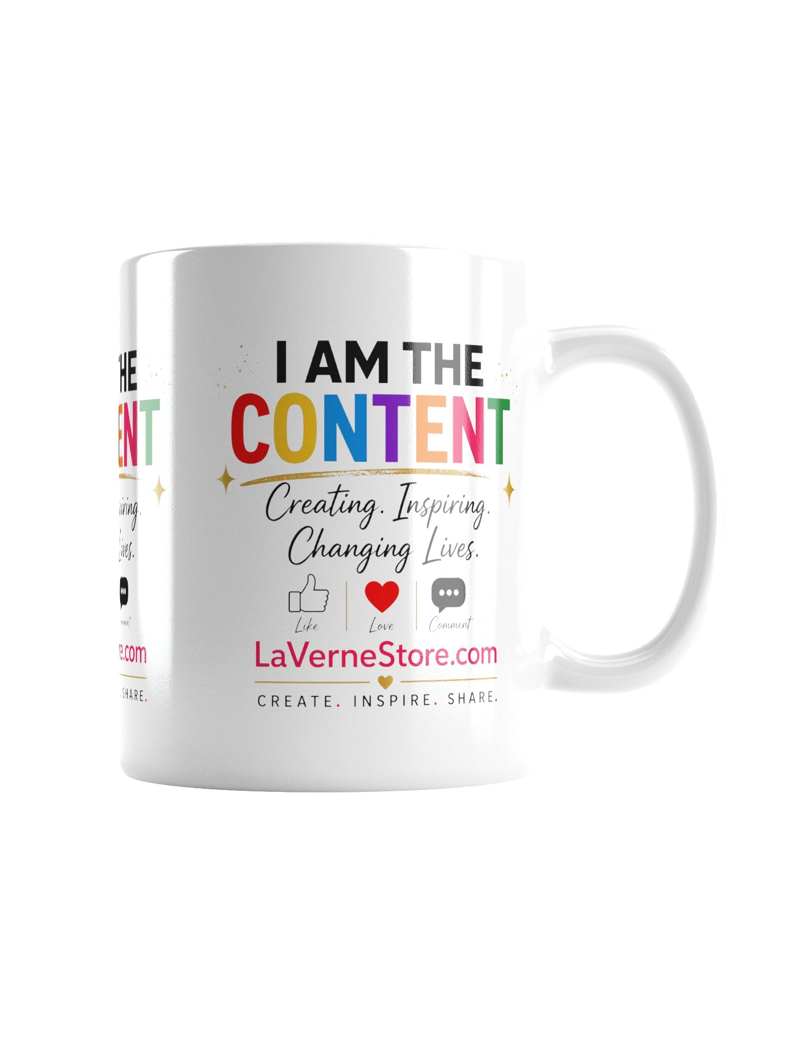 I AM THE CONTENT Mug product image (8)