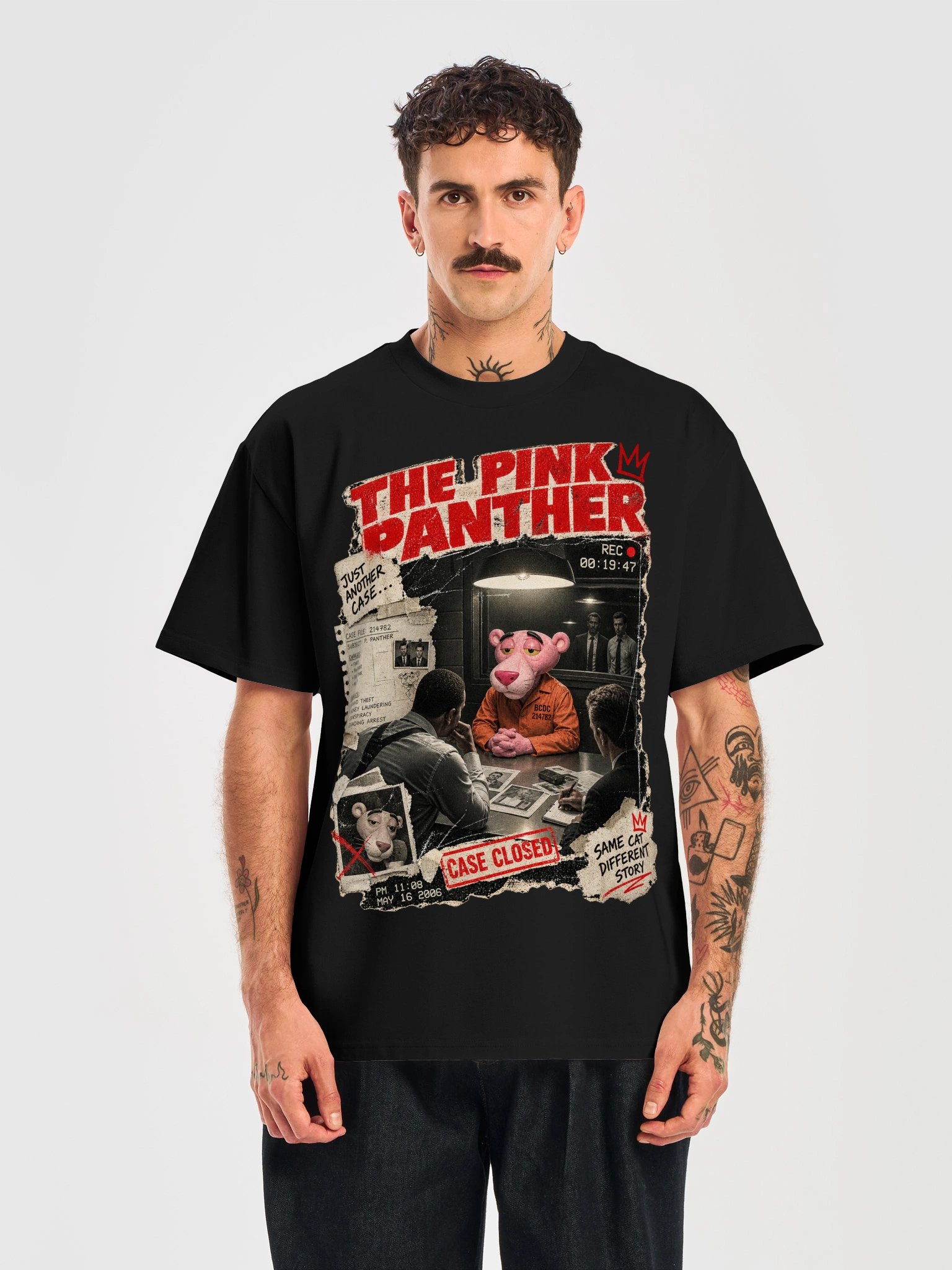 THE PINK PANTHER – Case Closed Vintage T-Shirt product image (5)