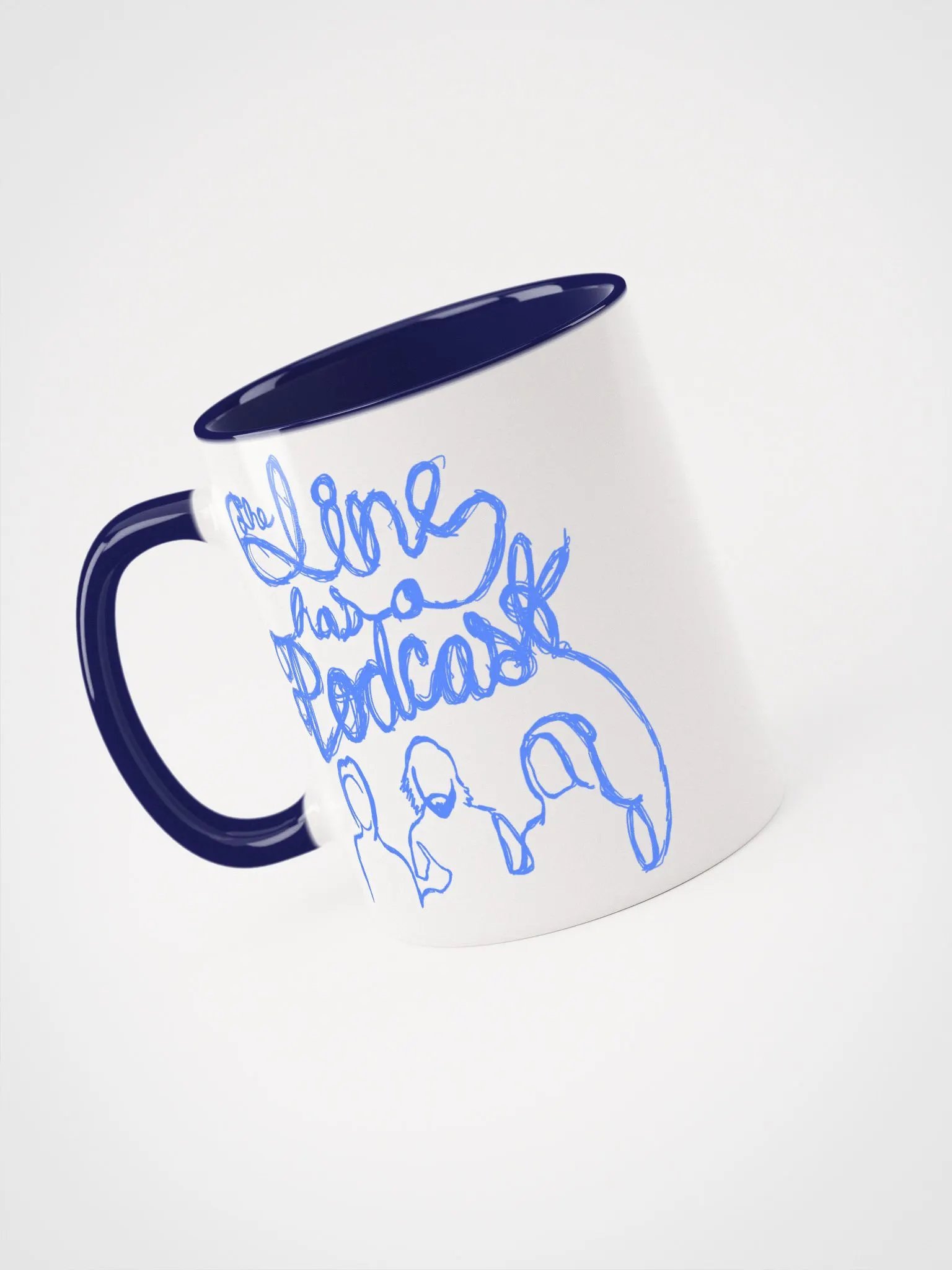 Founder's Merch- The Line has a Podcast Mug product image (1)