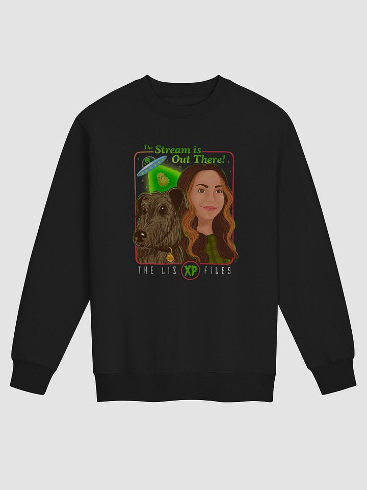 The Liz XP Files Sweatshirt (Full Logo) product image (1)