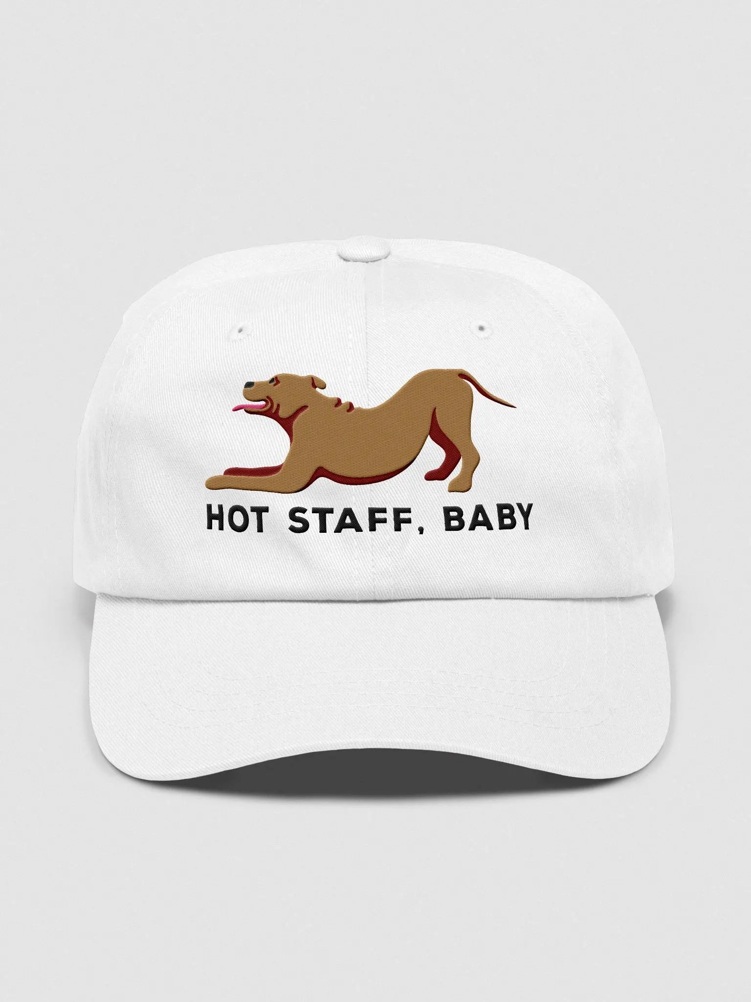 Hot Staff, Baby Classic Dad Hat(Embroidered) of a Staffordshire Terrier product image (33)
