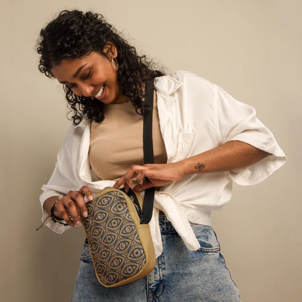 Boho Celestial Eyes Stars & Moons Crossbody Bag product image (1)