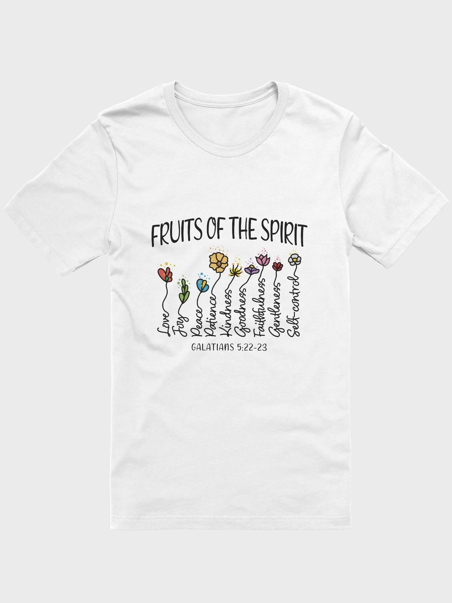 Fruits of the Spirit T-Shirt - Galatians 5:22-23 product image (2)