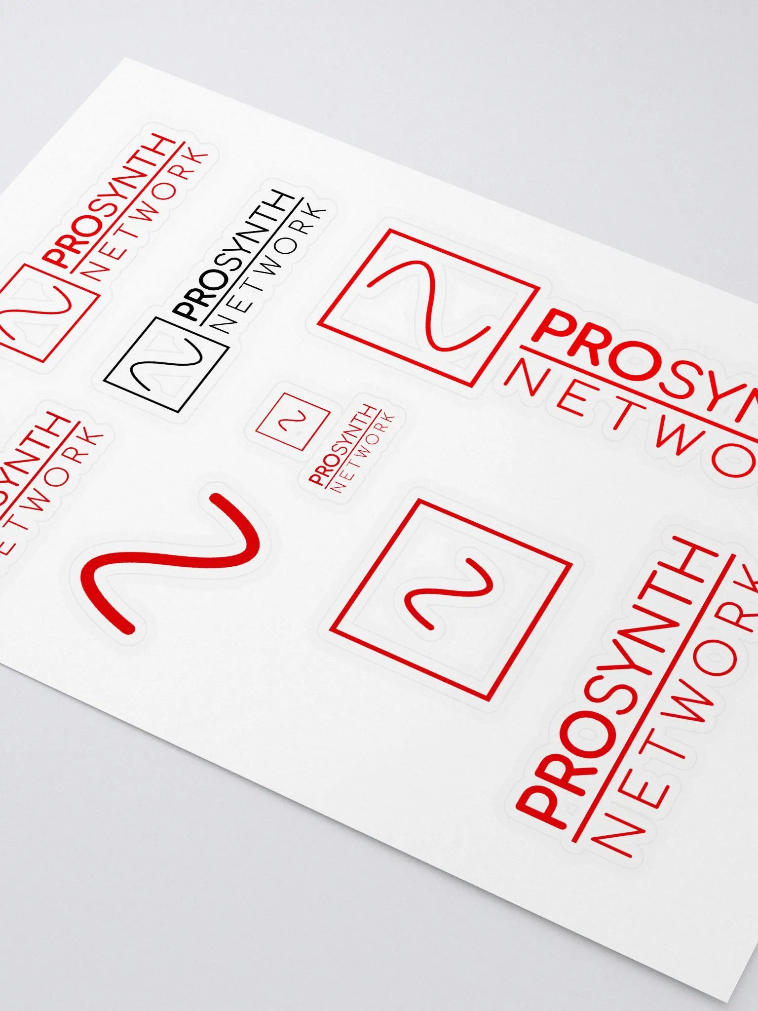 Pro Synth Network Sticker Sheet product image (2)