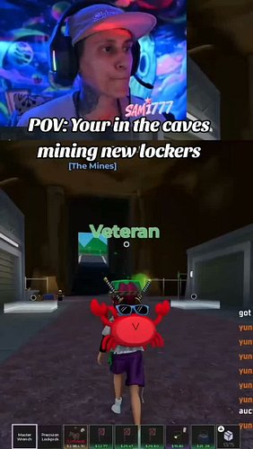mining new lockers in the new Storage Hunters update in roblox | I play on YouTube and twitch.tv | #roblox #robloxedit ##sami...