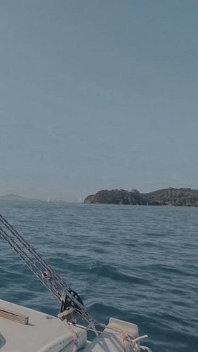 A pleasant evening sailing the Bay of Islands 🏝️in NZ