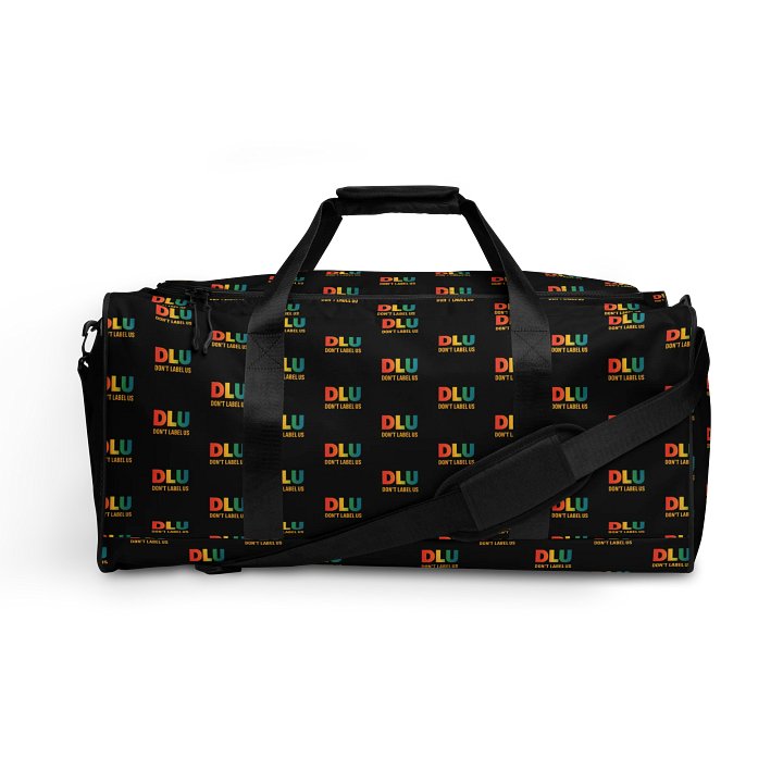 DLU Repeating Pattern All-Over Duffle Bag product image (1)