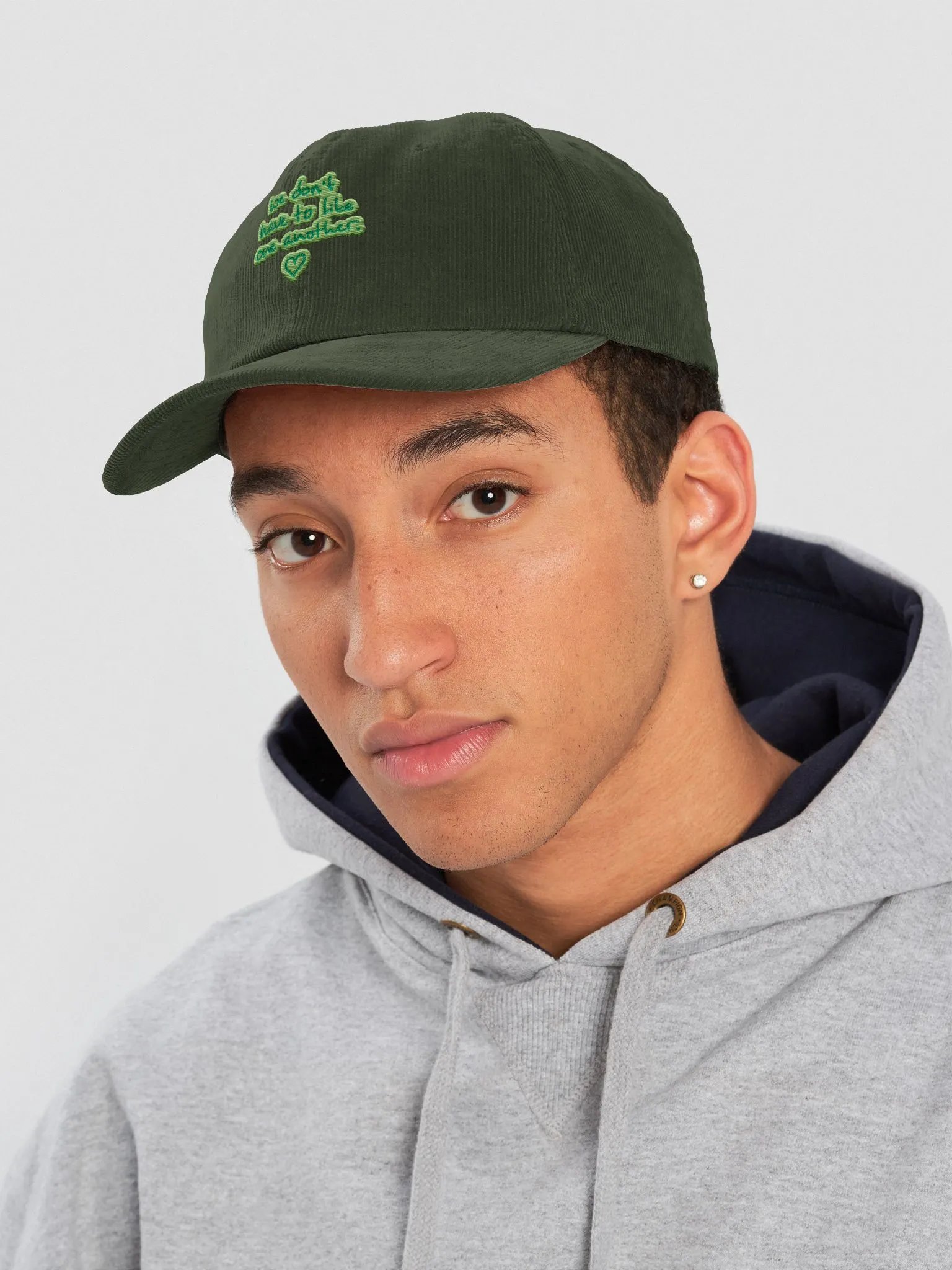 ONE ANOTHER (leaf) cord hat product image (6)