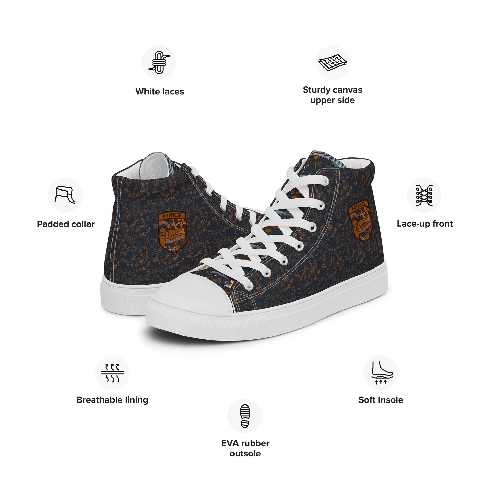 Mens Artificer High Tops product image (2)