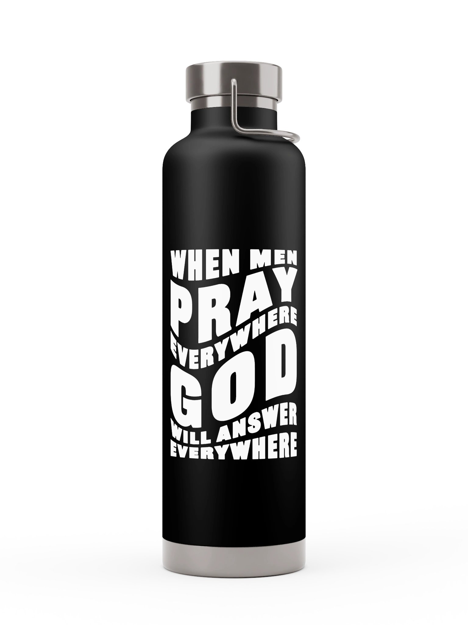 THE MOTTO Christian Poster Bottle - GYM Bottles Collection product image (1)