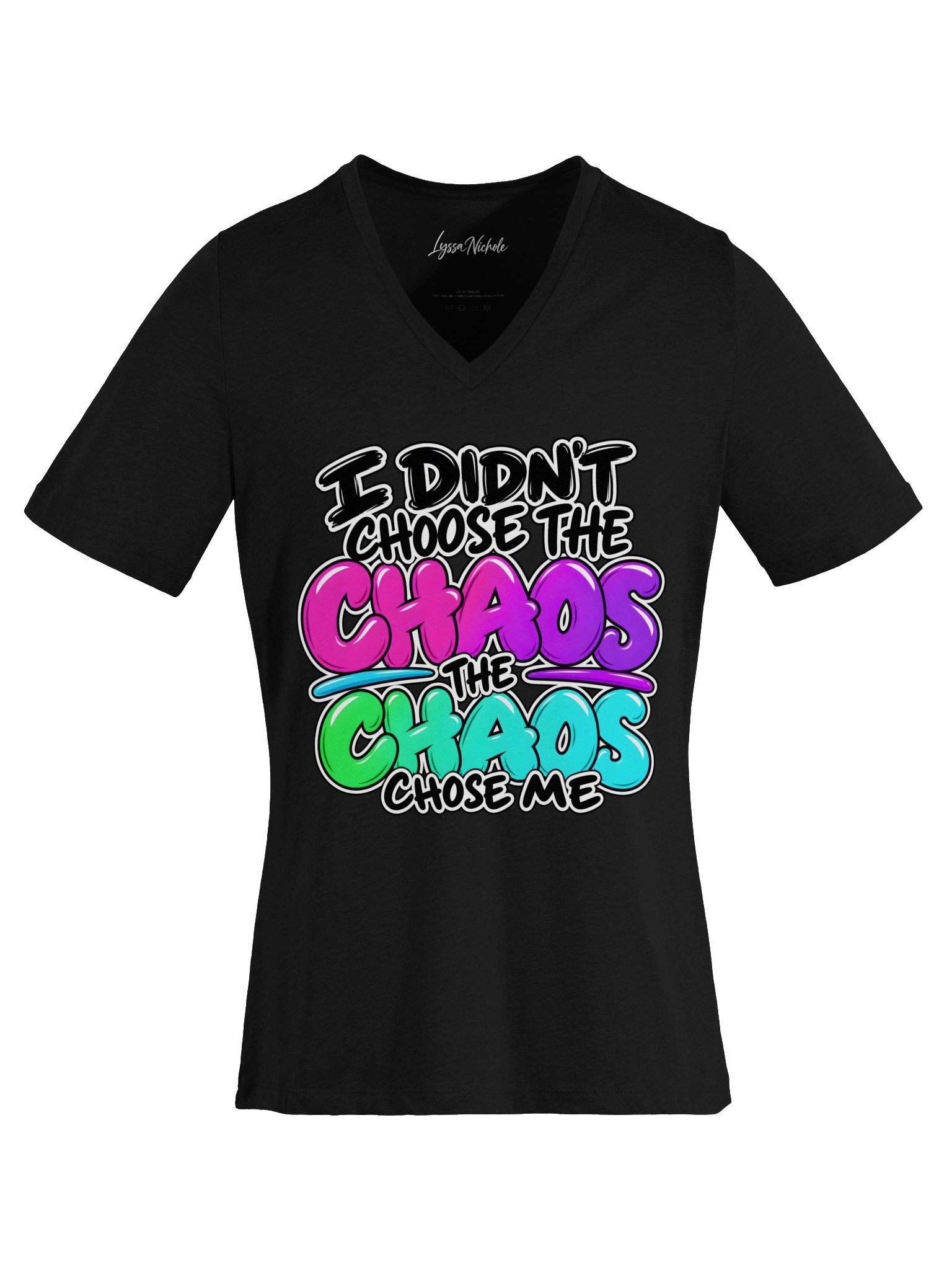 I Didn’t Choose the Chaos V-Neck Tee product image (9)