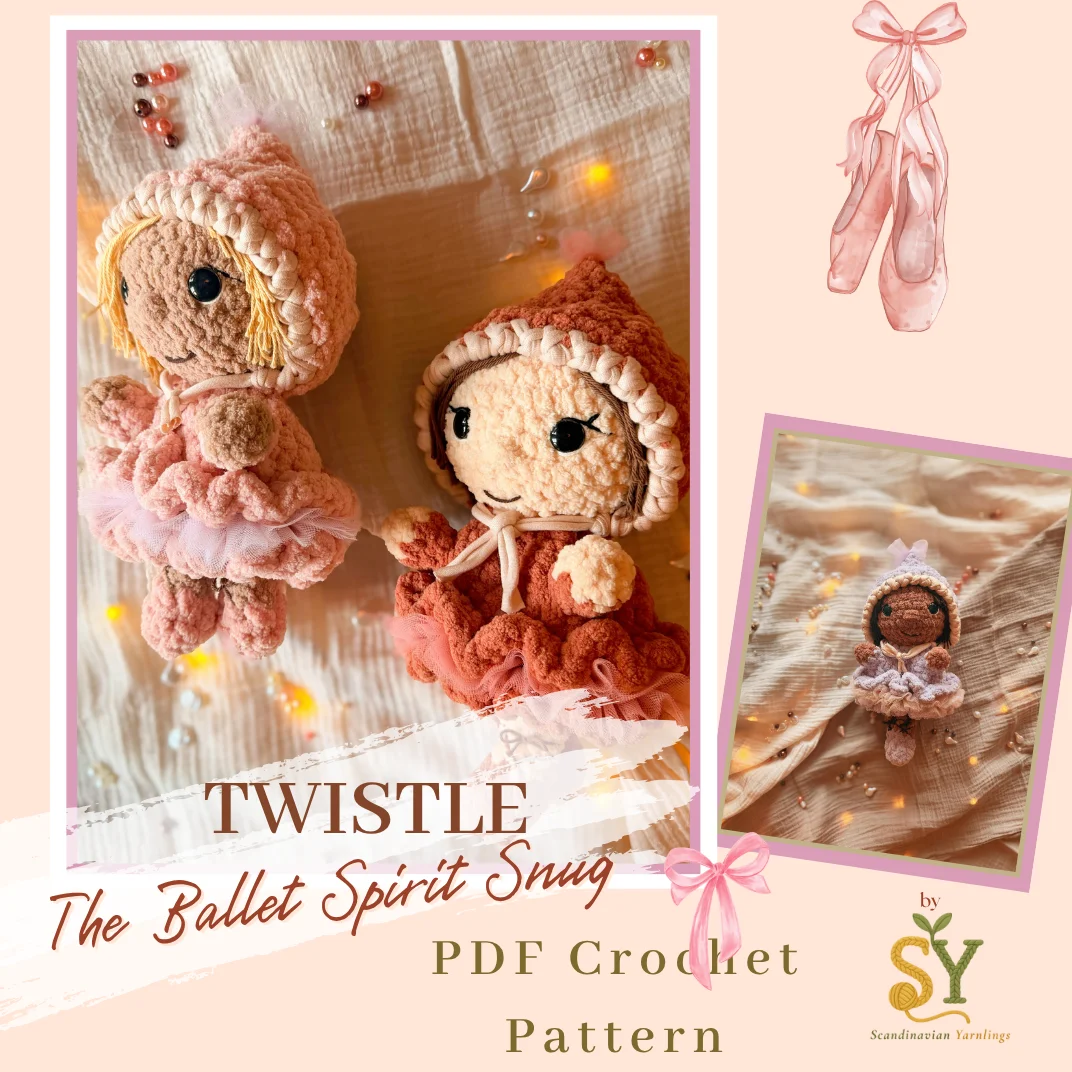 Crochet Pattern: Twistle The Ballét Spirit Snug - US Terms product image (1)