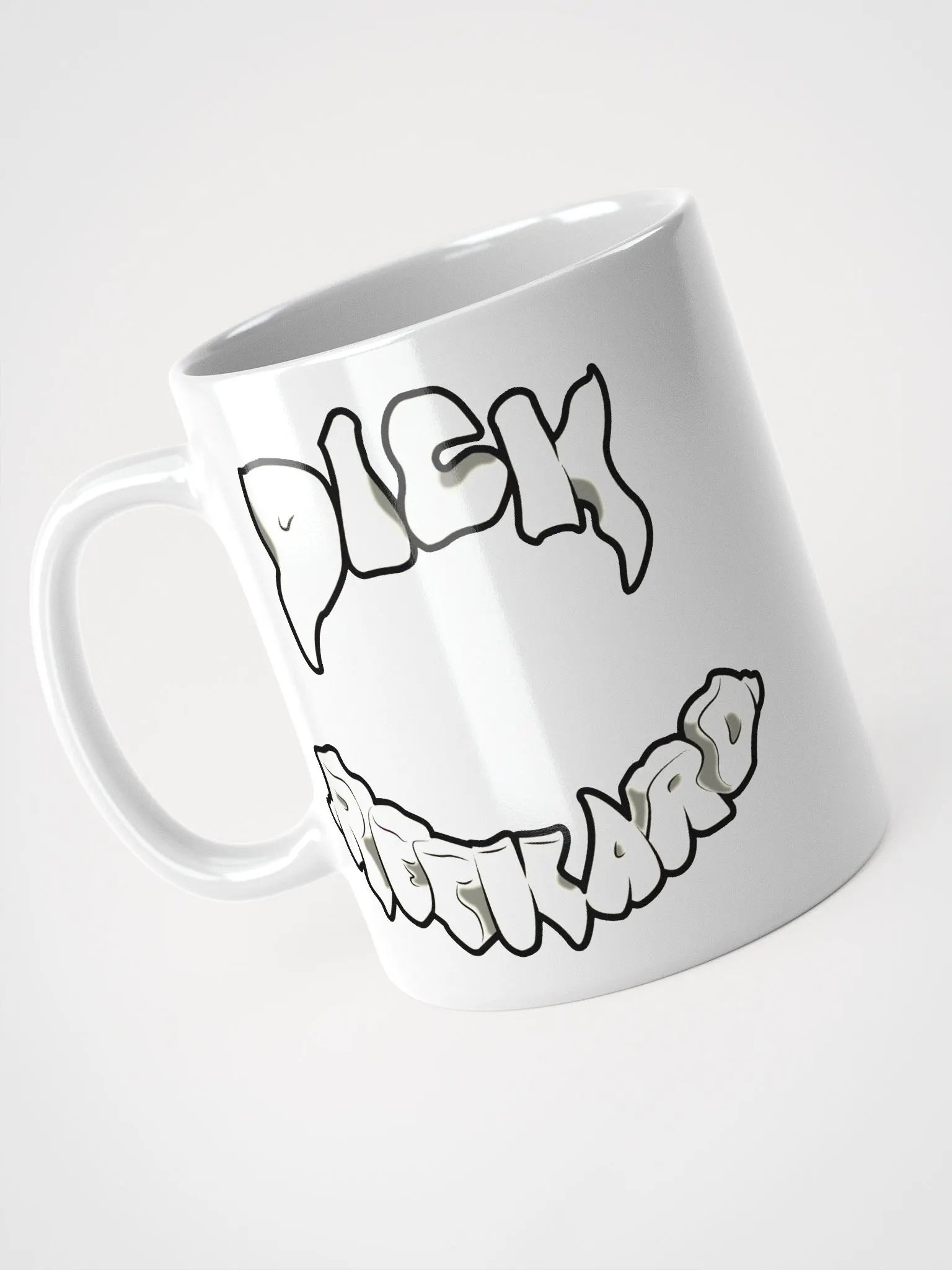 JUST THE TEETH Dick Reckard Teeth Logo Mug product image (6)