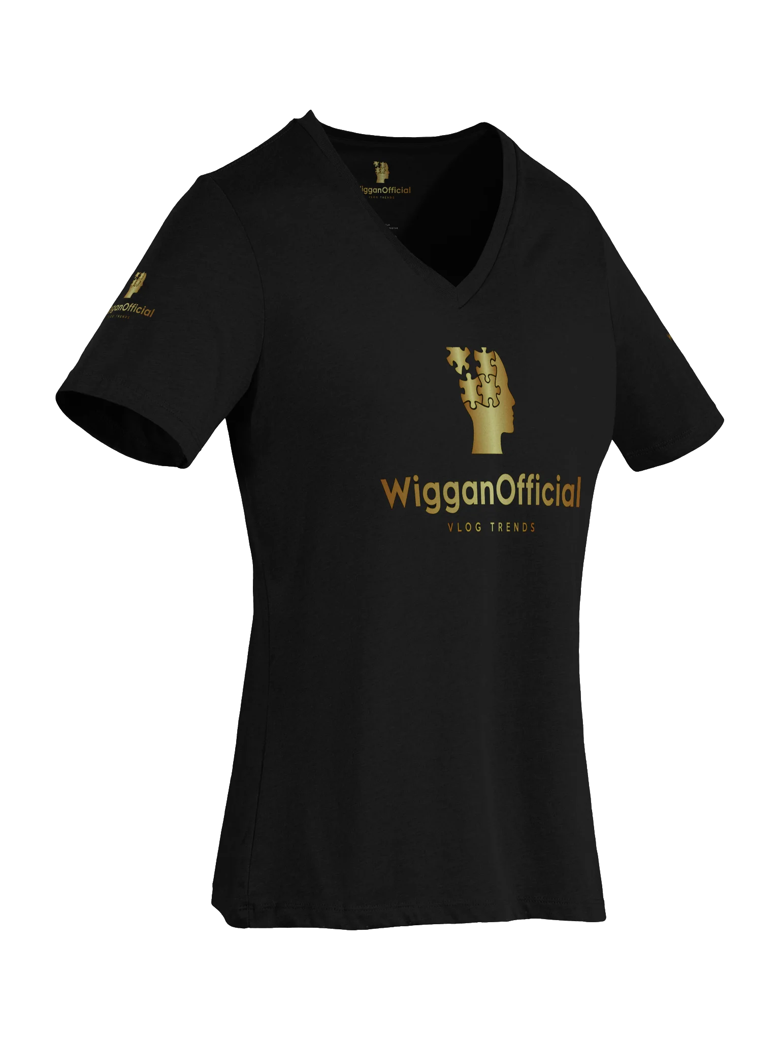 WigganOfficial Women's Relaxed V-Neck T-Shirt product image (7)