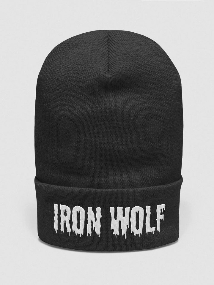 Iron Wolf Horror Beanie product image (2)