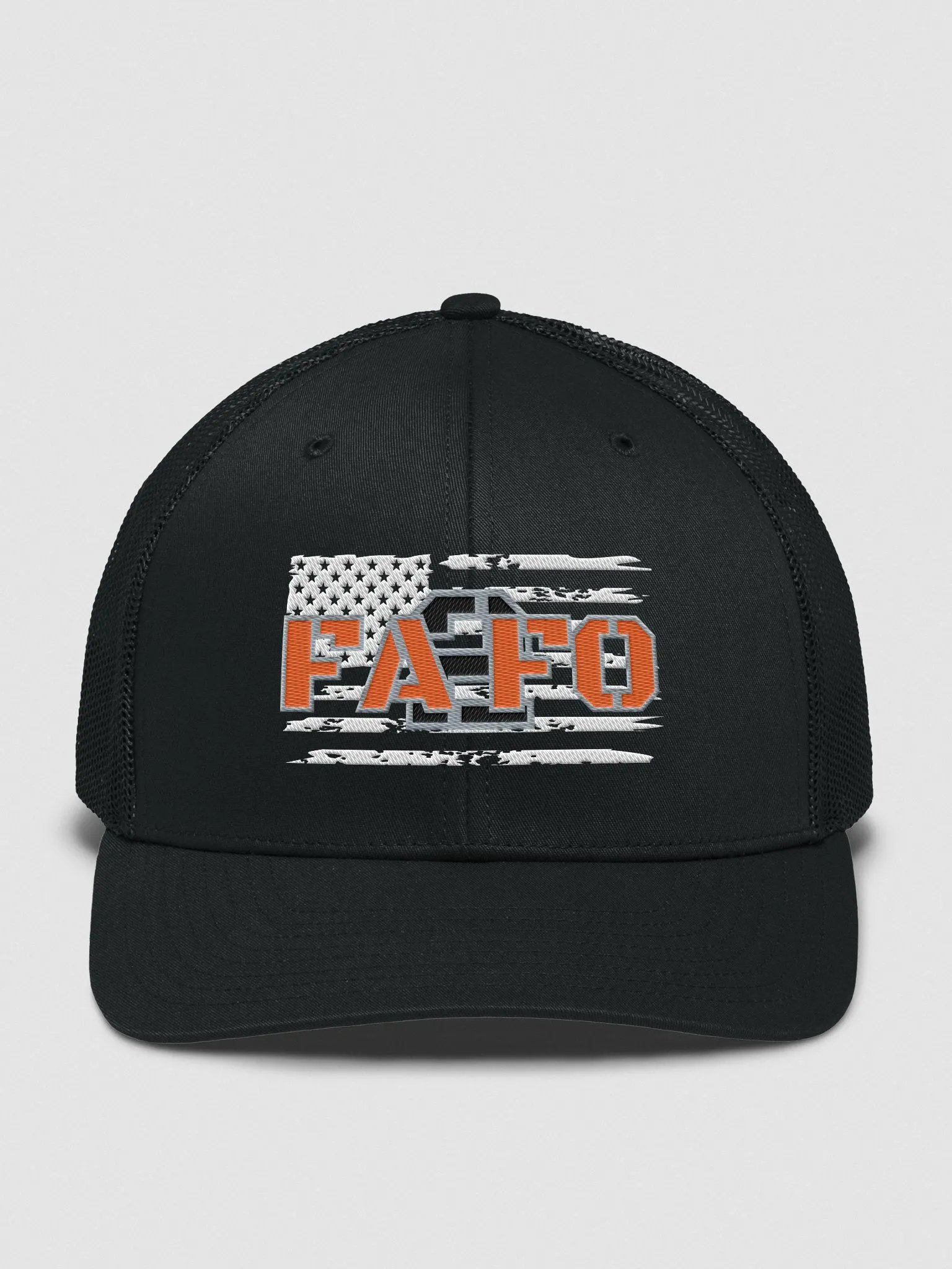American Flag FA2FO Trucker Hat product image (2)