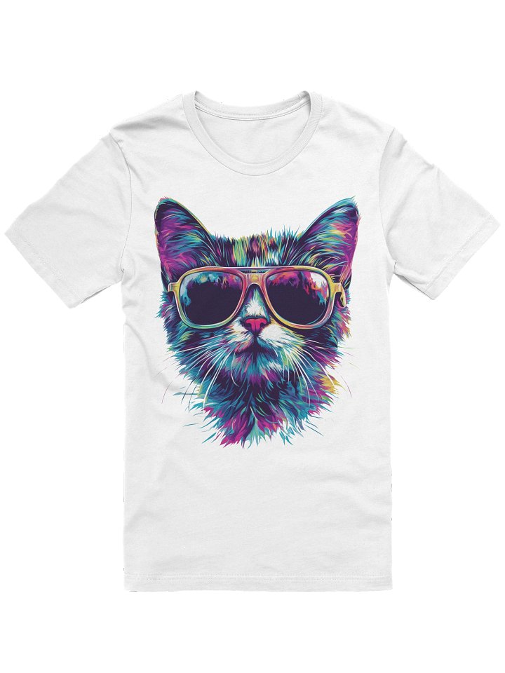 Psychedelic Cat T-Shirt product image (6)